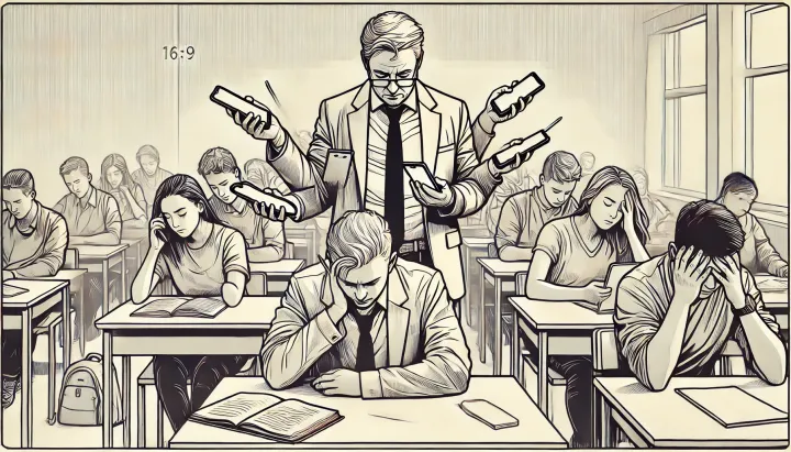 Experimento: Le confisqué el celular a mis alumnos